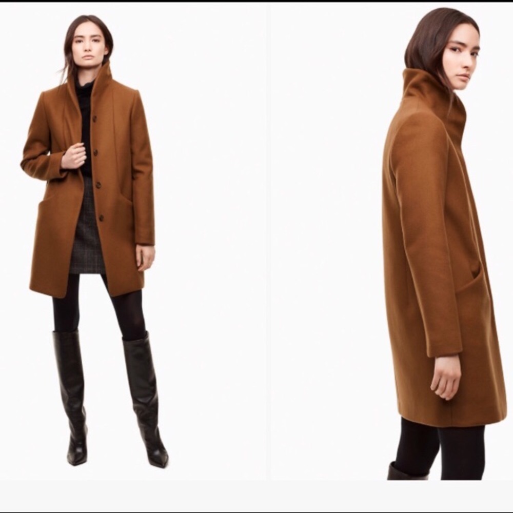 Aritzia Cigar Cocoon coat M